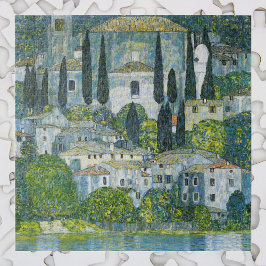 Quebra-cabeça Igreja (Kirche) em Cassone por Gustav Klimt