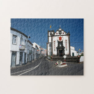 Quebra-cabeça Igreja nas Ilhas Açores