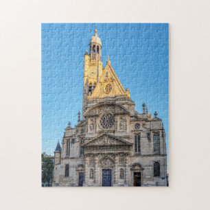 Quebra-cabeça Igreja Santo-Etienne-du-Mont em Paris, França