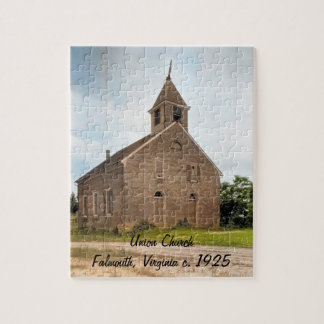 Quebra-cabeça Igreja União, Falmouth, Virgínia c. 1925