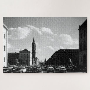 Quebra-cabeça Igreja Universitária Vintage Mich ludwigstraße