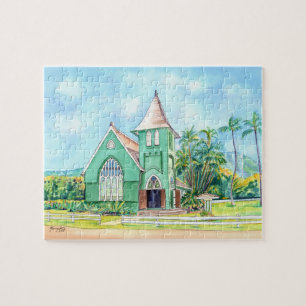 Quebra-cabeça Igreja Wai'oli Hui'ia Hanalei