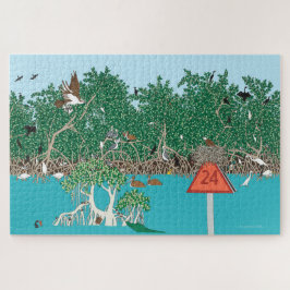 Quebra-cabeça Ilha de Mangue 20x30