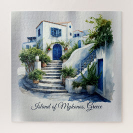 Quebra-cabeça Ilha de Mykonos, Grécia