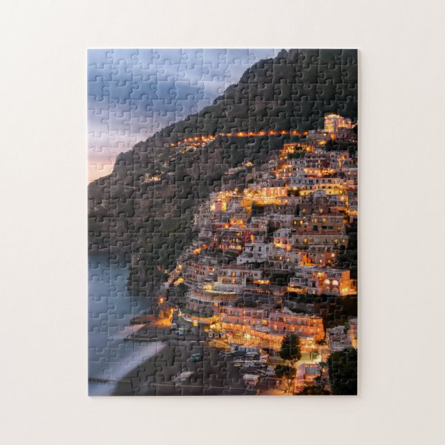 Quebra-cabeça Ilha Positano na Itália (Vertical)