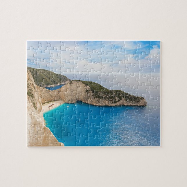 Quebra-cabeça Ilha Zakinthos, Grécia (Horizontal)