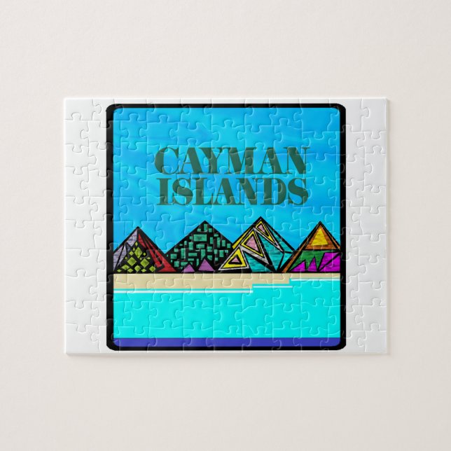 Quebra-cabeça Ilhas amam Caymans (Horizontal)