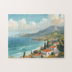 Quebra-cabeça Ilhas Baleares Viagem Francesa Vintage