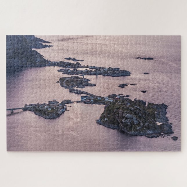 Quebra-cabeça Ilhas Lofoten (Horizontal)