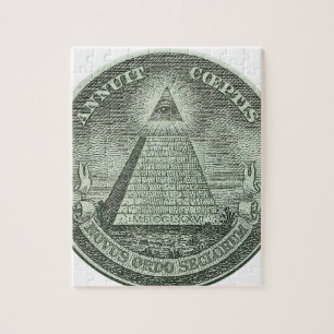 Quebra-cabeça Illuminati - todo o olho de vista