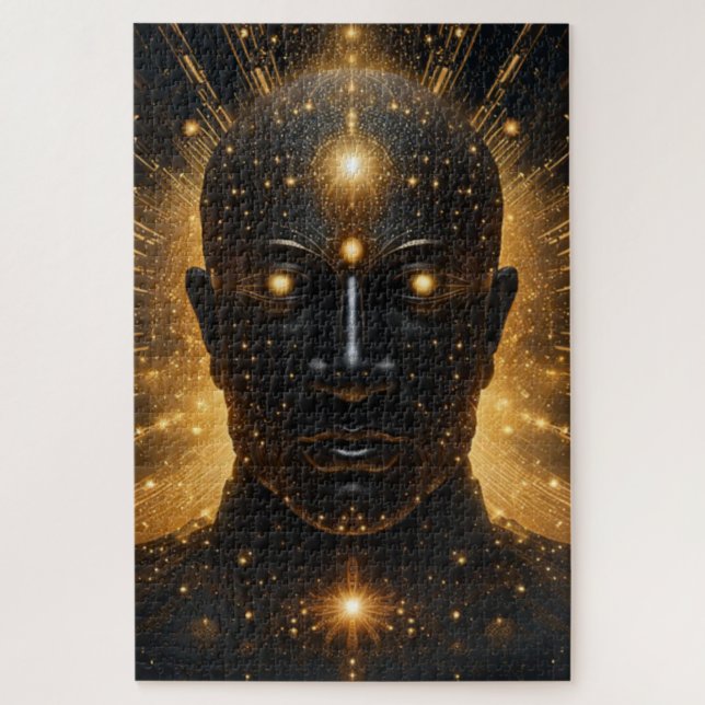 Quebra-cabeça Iluminação Cósmica (Vertical)