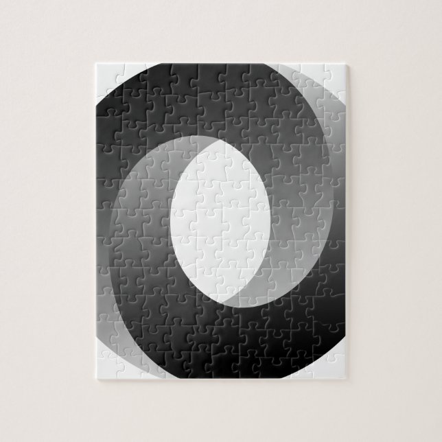 Quebra-cabeça Ilusão óptica do círculo impossível (Vertical)