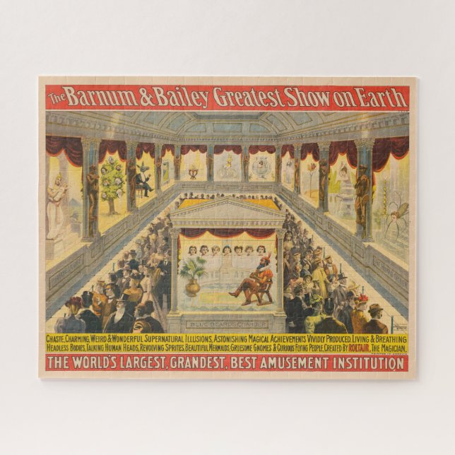 Quebra-cabeça Ilusões Sobrenaturais E Maravilhosas No Hall (Horizontal)