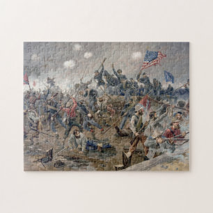 Quebra-cabeça Ilustração da Batalha de SpottPennsylvania, 1864