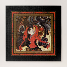 Quebra-cabeça Ilustração de amantes da Noite Árabe de Kay Nielse