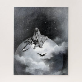 Quebra-cabeça Ilustração de Poe Raven por Gustave Dore