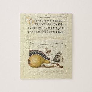 Quebra-cabeça Ilustração do Inseto da Fruta da Abelha da Borbole