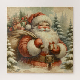 Quebra-cabeça Ilustração do Pai Natal Retroativo