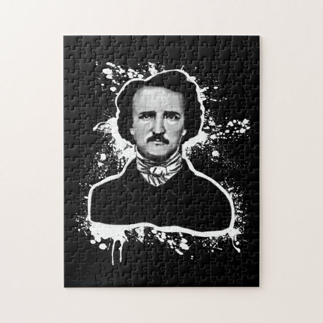 Quebra-cabeça Ilustração Edgar Allan Poe (Vertical)