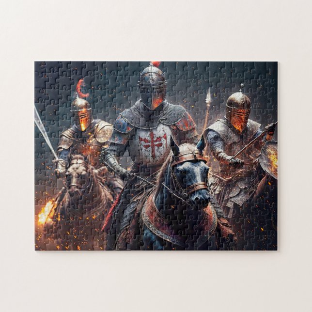 Quebra-cabeça Ilustração Nós Cavalgamos Depois da Meia-Noite (Horizontal)