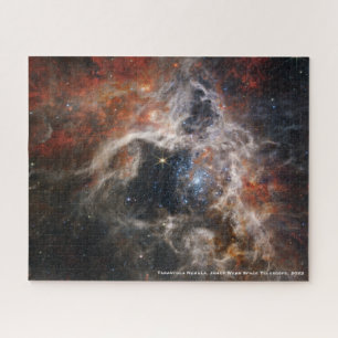 Quebra-cabeça Imagem 2022 do James Webb Tarantula Nebula Hi-Res