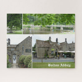 Quebra-cabeça Imagem Cêntica Bolton Abbey Yorkshire Dales