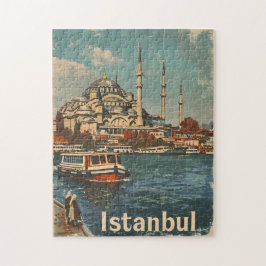 Quebra-cabeça Imagem da Mesquita Azul de Istambul