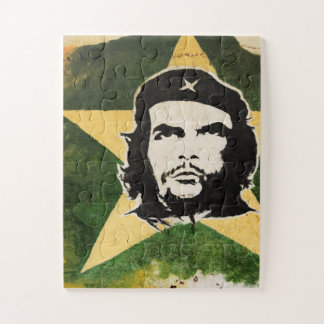Quebra-cabeça Imagem de Che Guevara numa parede
