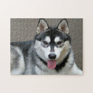 Quebra-cabeça Imagem de Foto do Cão Malamute do Alasca