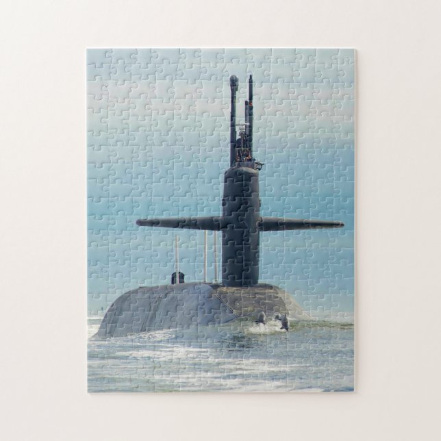 Quebra-cabeça Imagem de um Submarino Tennessee. (Vertical)