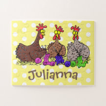 Imagem engraçada de desenho animado de galinhas