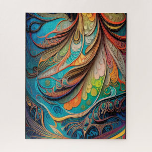 Quebra-cabeça Imagem inspirada de pena de Abstrato criar, pela