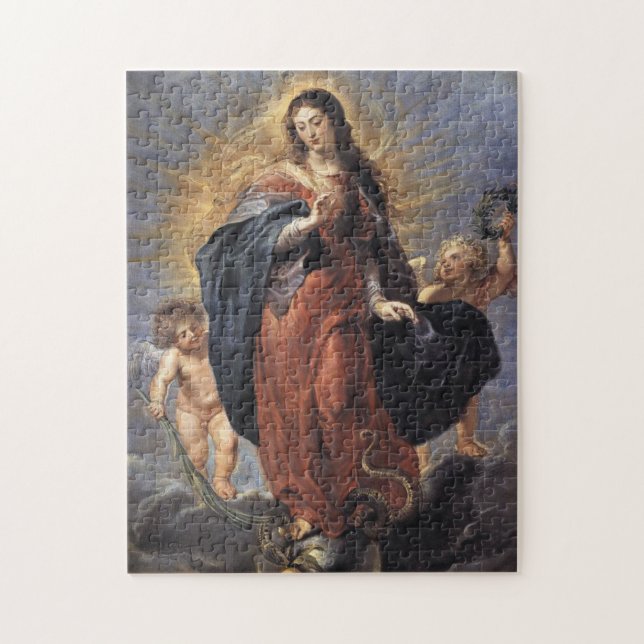 Quebra-cabeça Immaculate Conception - Peter Paul Rubens (Vertical)