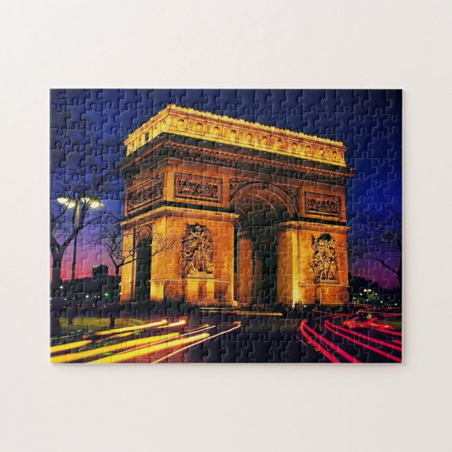 Quebra-cabeça impossível - Arc de Triomphe, Paris, (Horizontal)