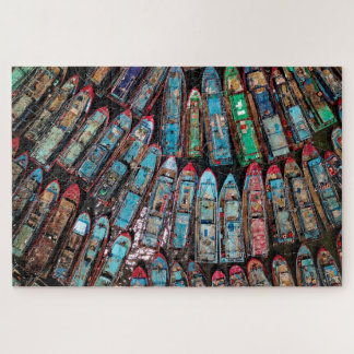 Quebra-cabeça Impossível - Barcos de Pesca