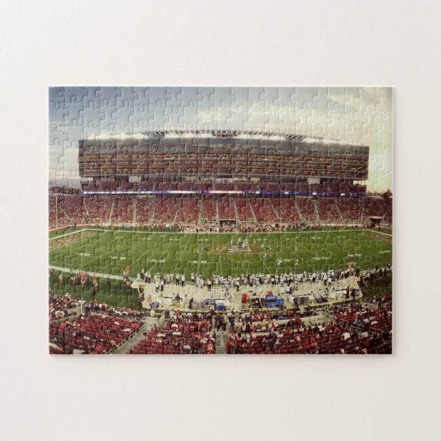 Quebra-cabeça impossível - Estádio de futebol (Horizontal)