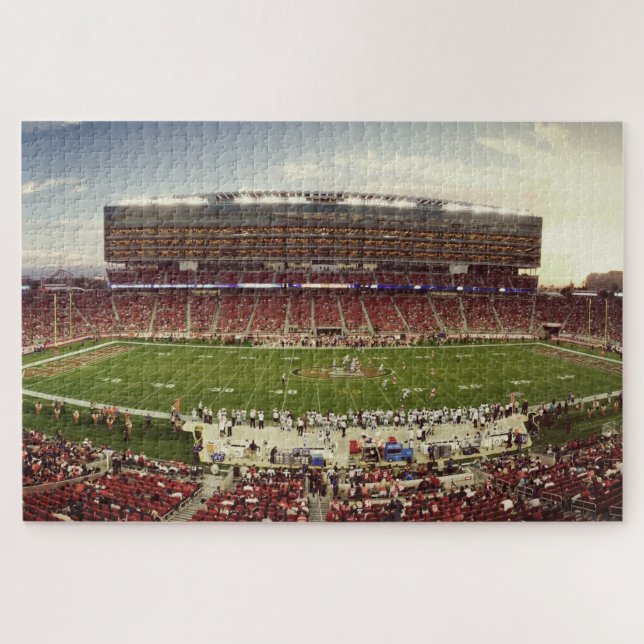 Quebra-cabeça impossível - Estádio de futebol (Horizontal)