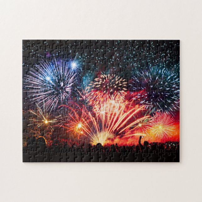 Quebra-cabeça impossível - Fireworks (Horizontal)