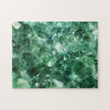 Quebra-cabeça impossível - Macro Emerald Gem