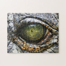 Quebra-cabeça impossível - Olho Crocodilo