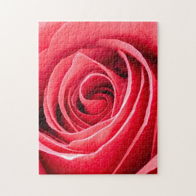 Quebra-cabeça impossível - Rosa de macro (Vertical)