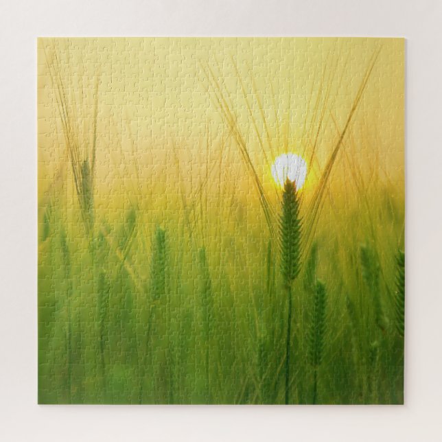 Quebra-cabeça impossível - Trigo da Manhã (Vertical)