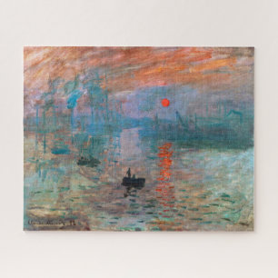 Quebra-cabeça Impressão, ascensão solar Claude Monet