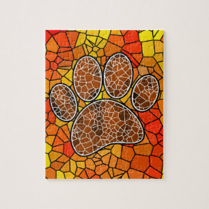 Quebra-cabeça Impressão Colorida de Canais de Arte Mosaica