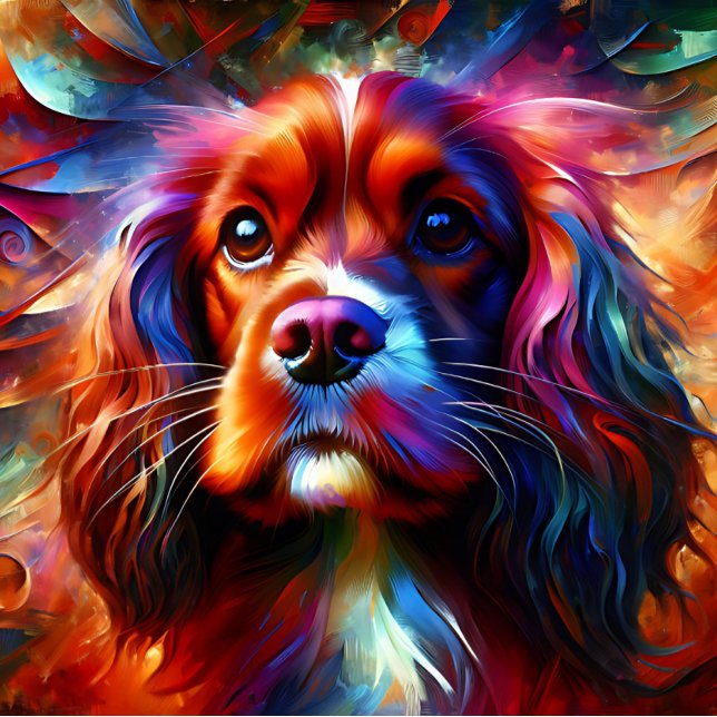 Quebra-cabeça Impressão de acrílico Cavalier King Charles Spanie (Criador carregado)