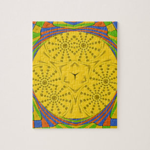 Quebra-cabeça Impressão de arte egípcia com Design de quadros ch