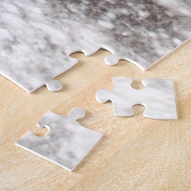 Quebra-cabeça Impressão de Arte Feriada do Urso de Natal Regal (Lateral)