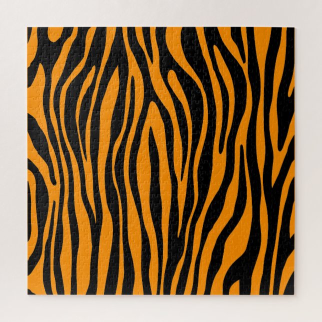 Quebra-cabeça Impressão de Princeton Orange Zebra (Vertical)