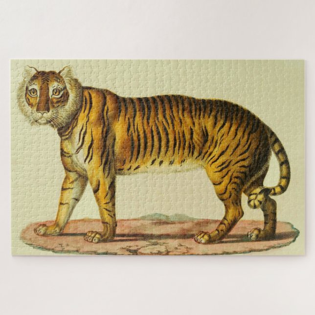 Quebra-cabeça impressão de tigre 1824 (Horizontal)
