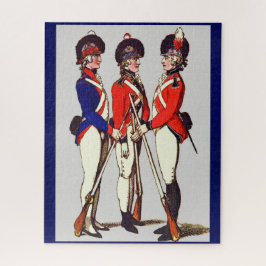 Quebra-cabeça impressão de Voluntários de Londres 1803